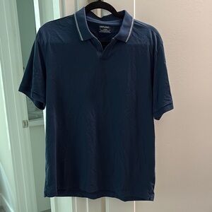 UNTUCKIT Men's Navy Polo Shirt